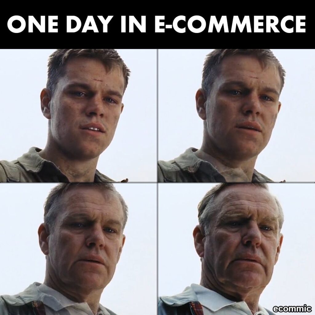 meme about growth of e-commerce